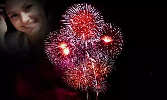 Play Fireworks Photo Frames