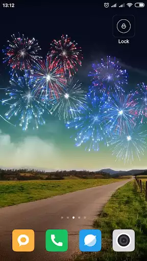 Play Fireworks Wallpaper as an online game Fireworks Wallpaper with UptoPlay