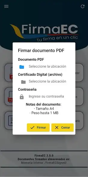 Play FirmaEC móvil as an online game FirmaEC móvil with UptoPlay