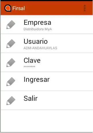 Play FIRSAL Toma Pedidos