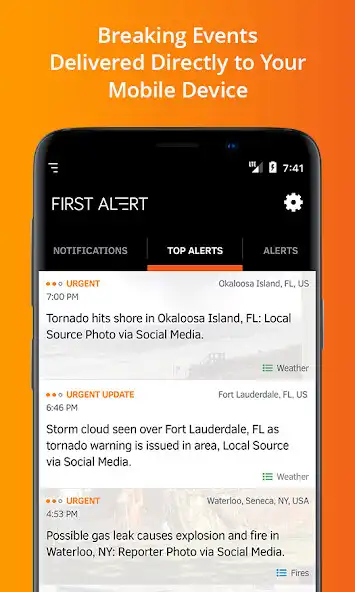 Play First Alert by Dataminr  and enjoy First Alert by Dataminr with UptoPlay
