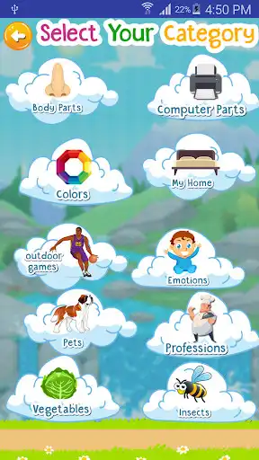 Play First Baby Words 2 as an online game First Baby Words 2 with UptoPlay