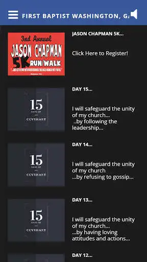 Play First Baptist Washington, GA