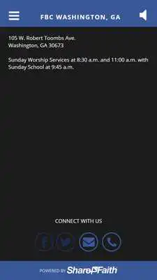 Play First Baptist Washington, GA