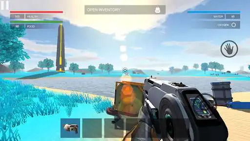 Play First Galaxy Survivor 3D as an online game First Galaxy Survivor 3D with UptoPlay