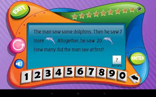 Play First Grade Math (Lite) as an online game First Grade Math (Lite) with UptoPlay
