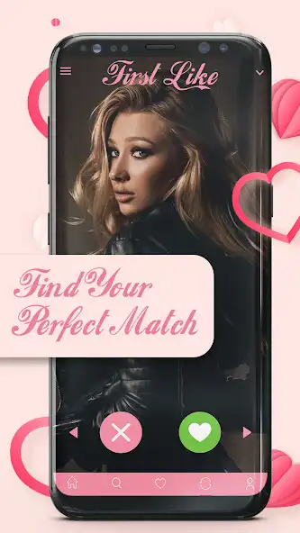 Play First Like - Meet and Chat  and enjoy First Like - Meet and Chat with UptoPlay