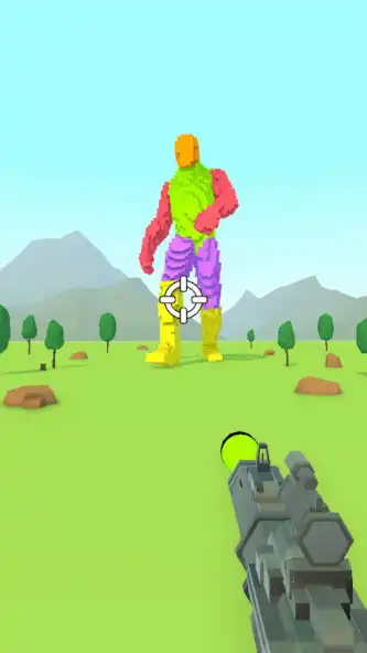 Play First Pixel Shooter as an online game First Pixel Shooter with UptoPlay