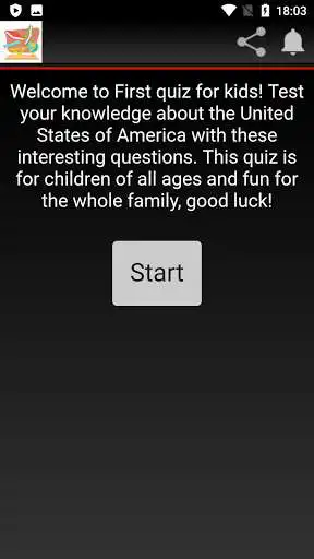 Play First Quiz as an online game First Quiz with UptoPlay