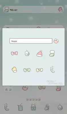 Play First snowy day Dodol Theme