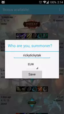 Play First Win Lol bonus