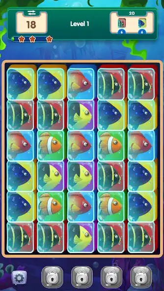 Play Fish Block as an online game Fish Block with UptoPlay
