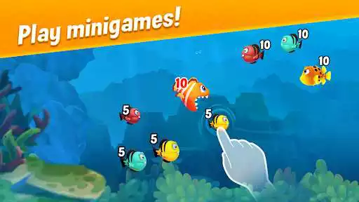 Play Fishdom  and enjoy Fishdom with UptoPlay