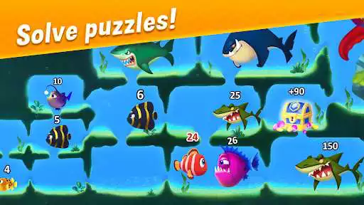 Speel Fishdom als een online game Fishdom met UptoPlay