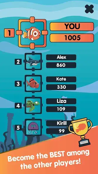 Play Fish Eat Worms: Tap Tap Arcade as an online game Fish Eat Worms: Tap Tap Arcade with UptoPlay