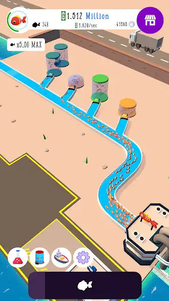 Play Fish Factory 3D as an online game Fish Factory 3D with UptoPlay