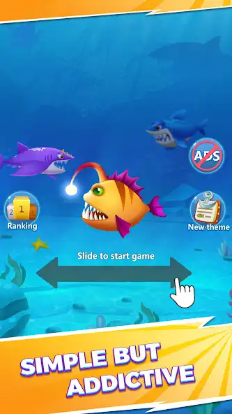 Play Fish Go Evolution as an online game Fish Go Evolution with UptoPlay
