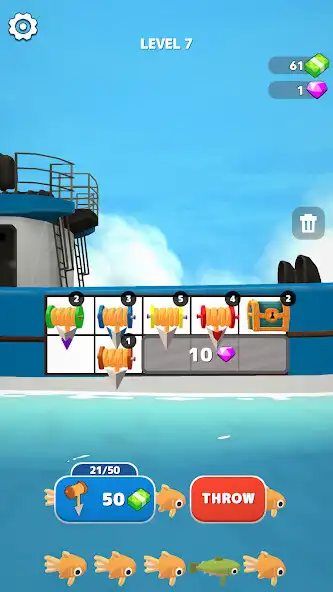 Play Fish  Hooks Merge  and enjoy Fish  Hooks Merge with UptoPlay