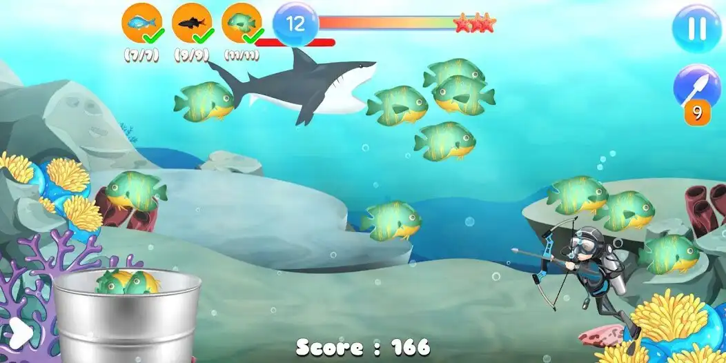 Play Fish Hunter - Fishing as an online game Fish Hunter - Fishing with UptoPlay