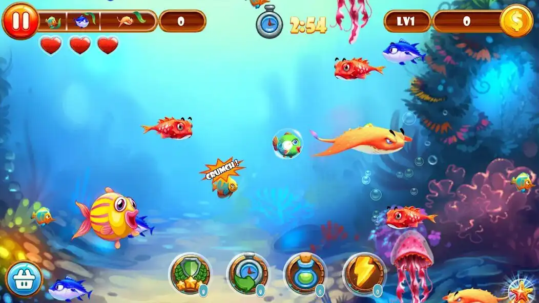 Play Fishing Frenzy - Hungry Fish 2019  and enjoy Fishing Frenzy - Hungry Fish 2019 with UptoPlay