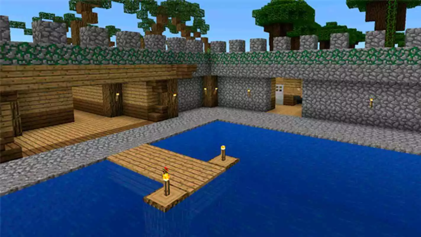 Play Fishing Frenzy map for MCPE