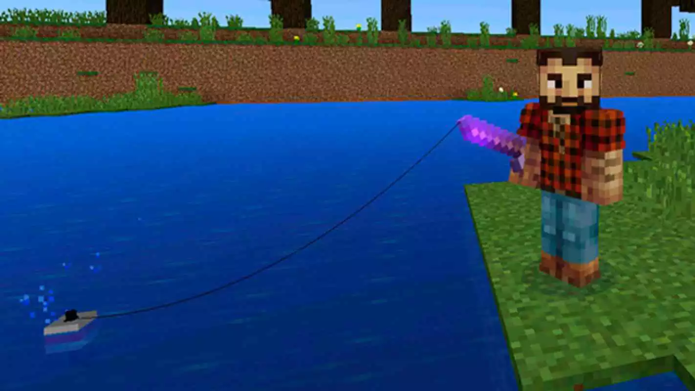Play Fishing Frenzy map for MCPE