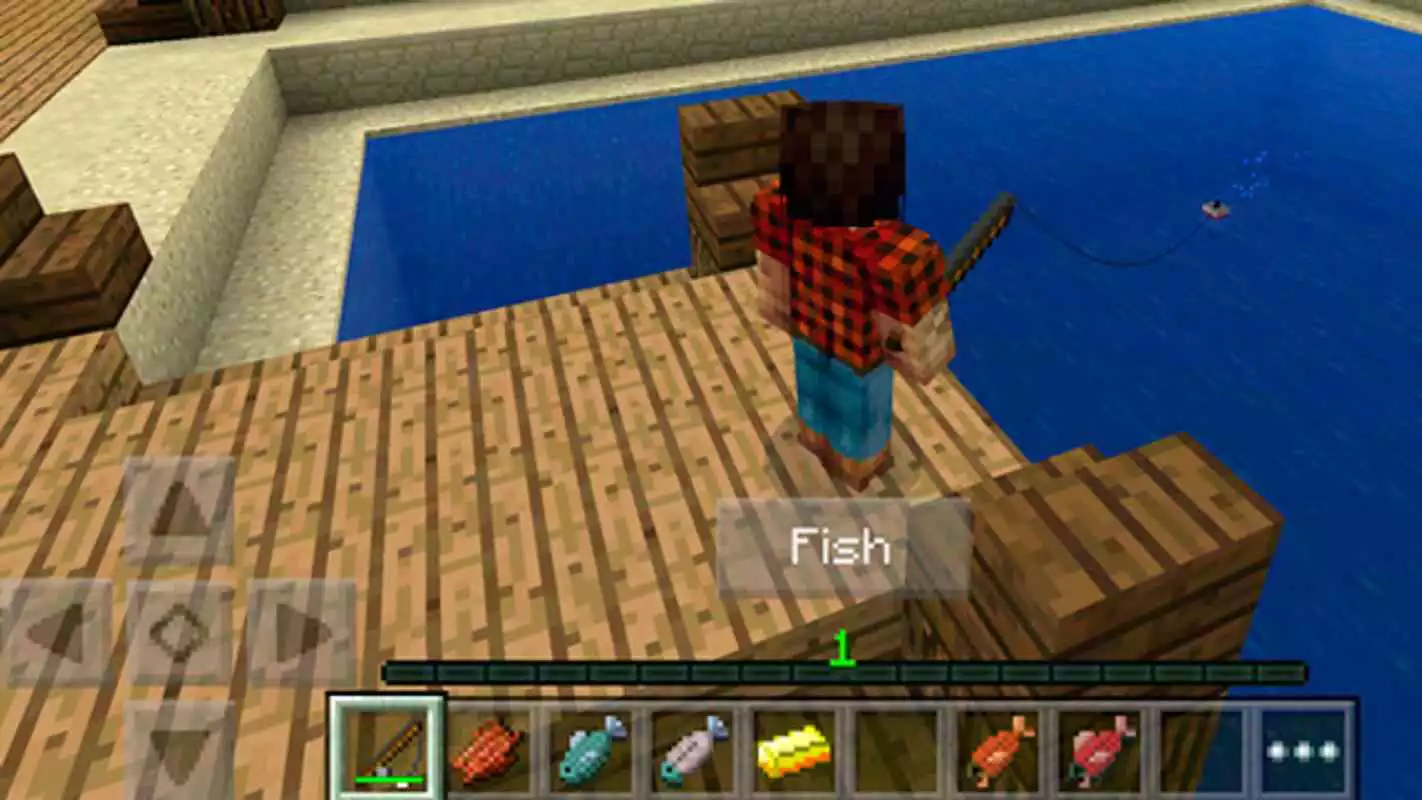 Play Fishing Frenzy map for MCPE