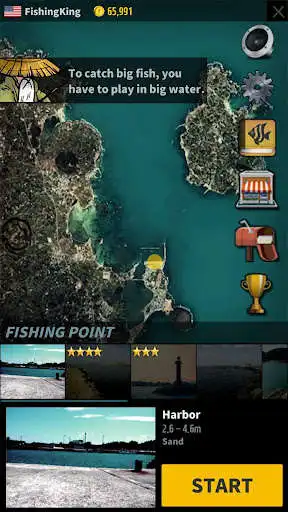 Play Fishing Island as an online game Fishing Island with UptoPlay