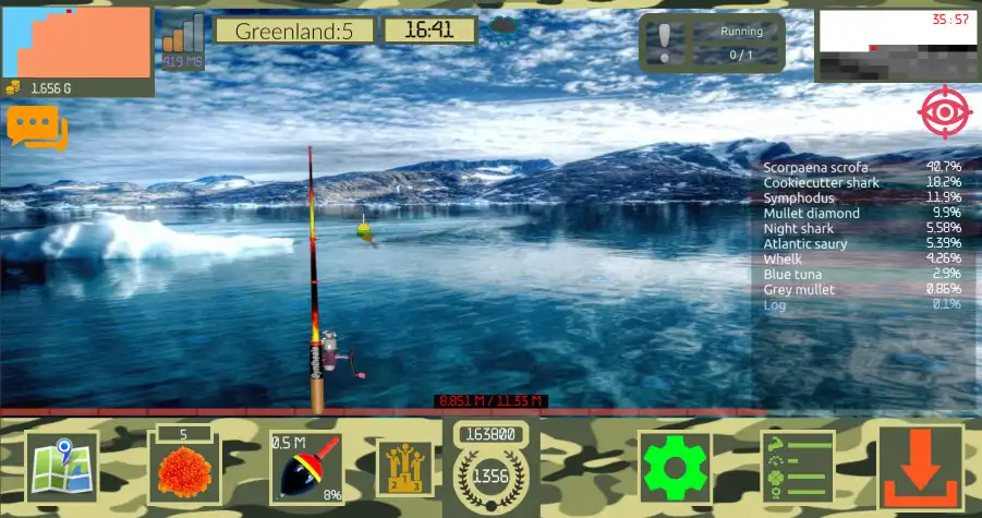 Play Fishing PRO (full) as an online game Fishing PRO (full) with UptoPlay