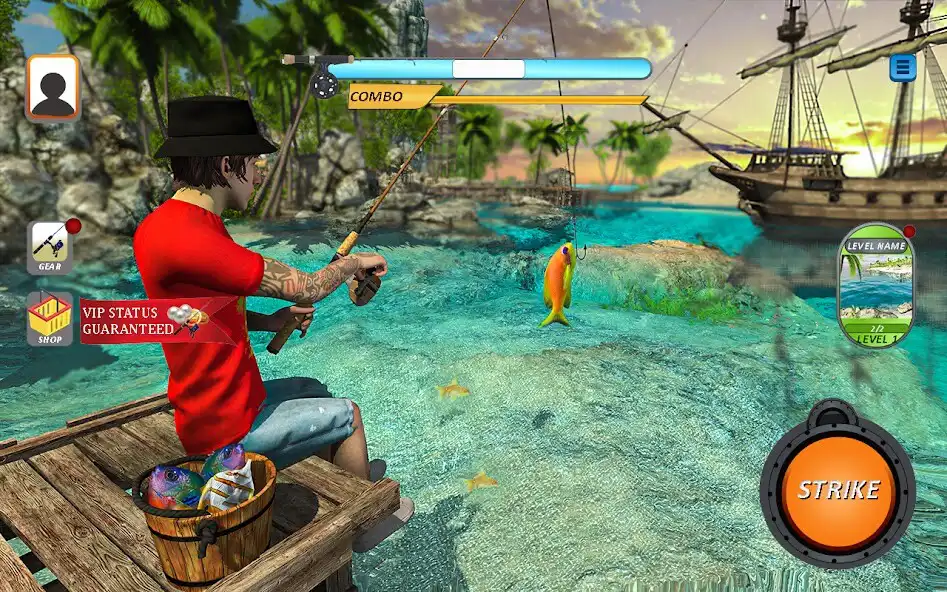 Play Fishing Simulator Picnic Game as an online game Fishing Simulator Picnic Game with UptoPlay
