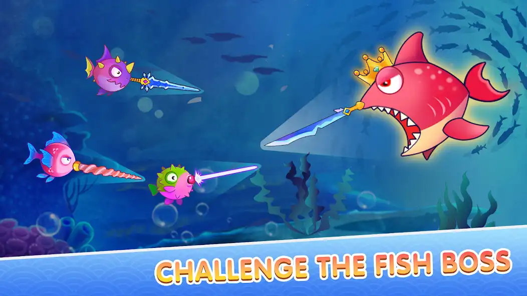 Play Fish.io - Evolution as an online game Fish.io - Evolution with UptoPlay