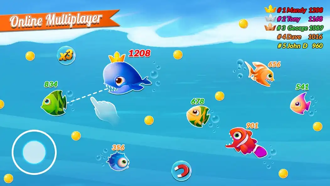 Play Fish.IO Fish Games Shark Games as an online game Fish.IO Fish Games Shark Games with UptoPlay