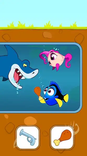 Play Fish Journey: Escape Story as an online game Fish Journey: Escape Story with UptoPlay