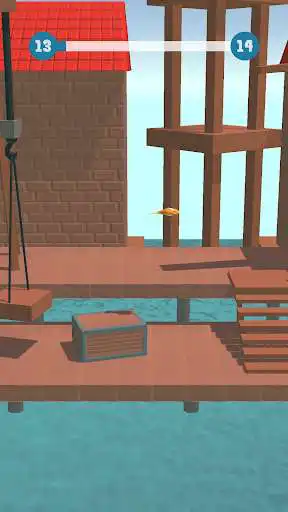 Play Fish Jump! as an online game Fish Jump! with UptoPlay