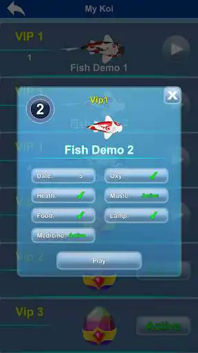 Play Fish Koi as an online game Fish Koi with UptoPlay
