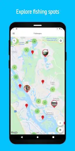 Play Fishmapia: fishing spots  and enjoy Fishmapia: fishing spots with UptoPlay