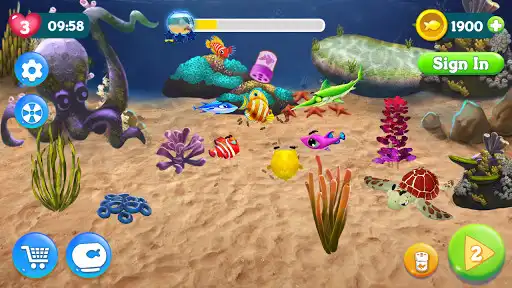 Play Fish Match as an online game Fish Match with UptoPlay