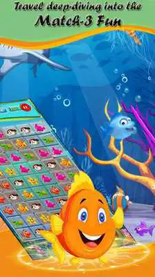 Play Fish Ocean Charms Mania - Match3 Underwater
