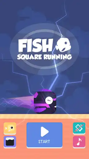 Play Fish Square Run  and enjoy Fish Square Run with UptoPlay