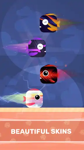 Play Fish Square Run as an online game Fish Square Run with UptoPlay