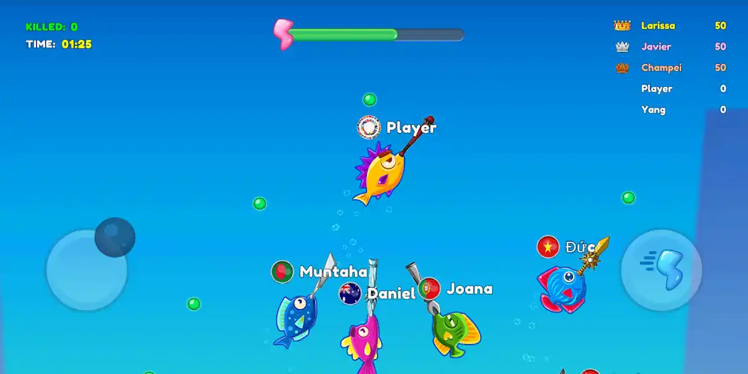 Play Fish Survivor as an online game Fish Survivor with UptoPlay