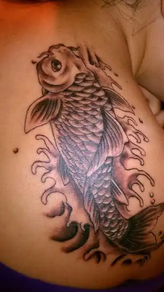Play Fish Tattoo Designs as an online game Fish Tattoo Designs with UptoPlay