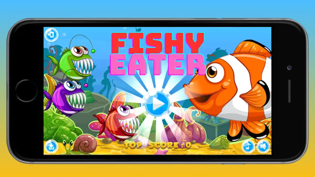 Play Fishy Eater  Fish Game as an online game Fishy Eater  Fish Game with UptoPlay