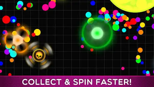 Play Fisp.io Spins Master of Fidget Spinner as an online game Fisp.io Spins Master of Fidget Spinner with UptoPlay