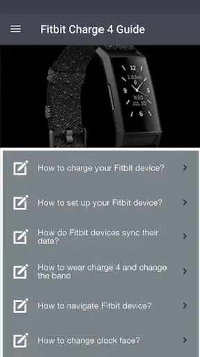 Play Fitbit Charge 4 Guide  and enjoy Fitbit Charge 4 Guide with UptoPlay