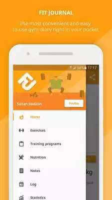 Play Fit Journal - Gym Diary