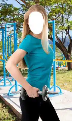 Play Fitness Girls Photo Montage