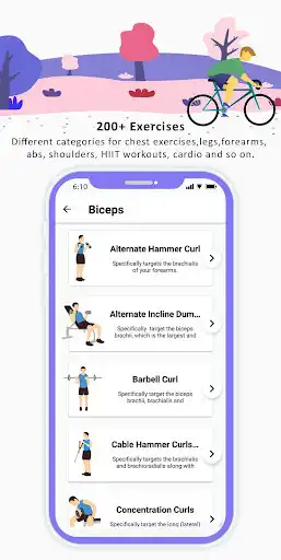 Play Fitness - Gym & Home Workout as an online game Fitness - Gym & Home Workout with UptoPlay