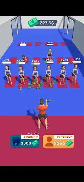 Play Fitness Millionaire 3D as an online game Fitness Millionaire 3D with UptoPlay