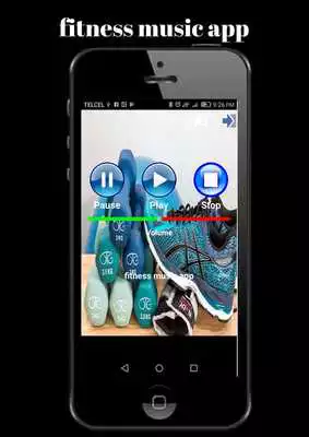 Play fitness music app, music running